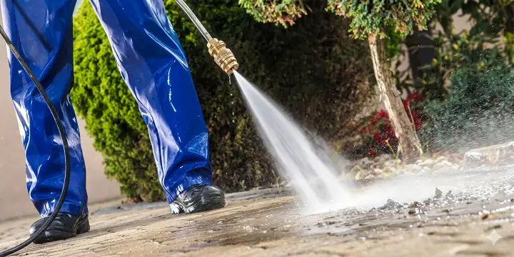 286 Hygiene pressure washing team