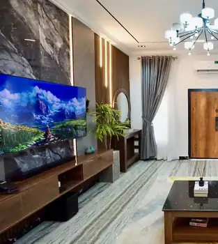 Residential cleaning service interior